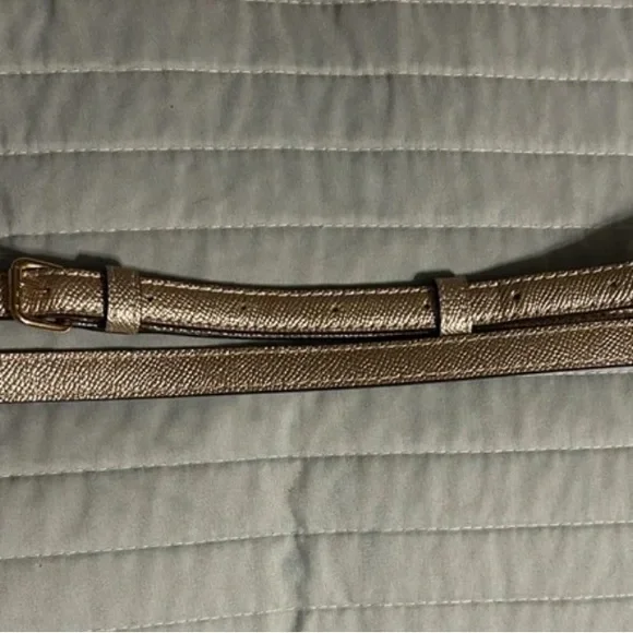 Coach Metallic Gold Satchel - Picture 7 of 9